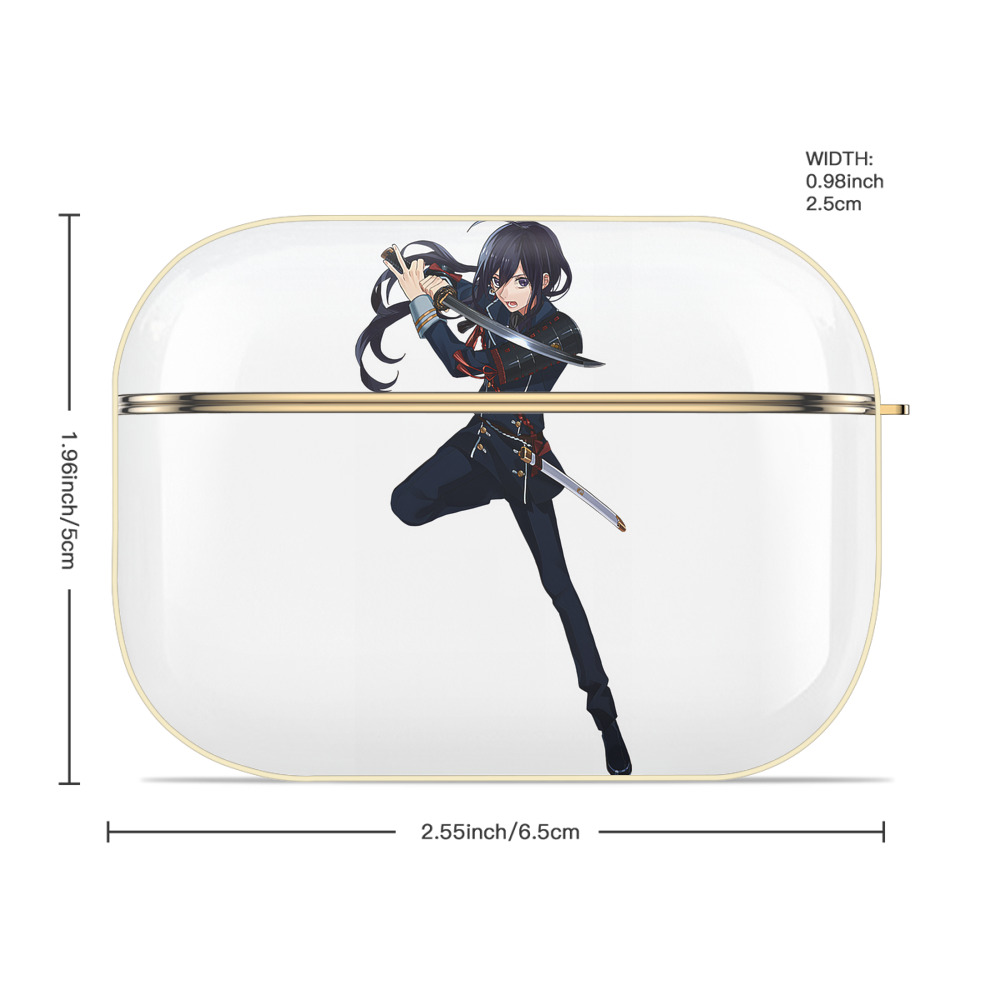 刀剣乱舞 Touken Ranbu 【AirPods Pro用】ハードシェル保護ケース｜耐衝撃・防指紋・カラビナ付き商品仕様