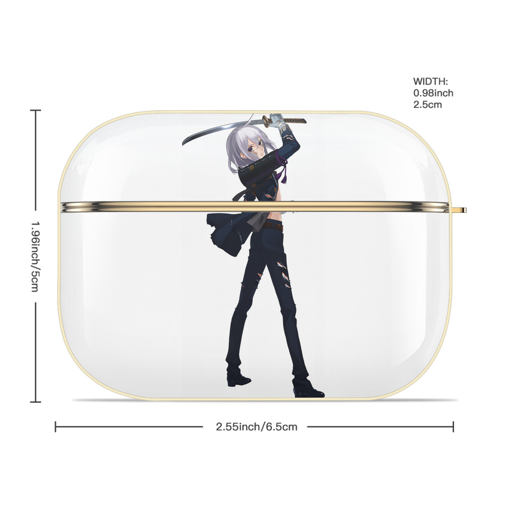 刀剣乱舞 Touken Ranbu 【AirPods Pro用】ハードシェル保護ケース｜耐衝撃・防指紋・カラビナ付き商品仕様