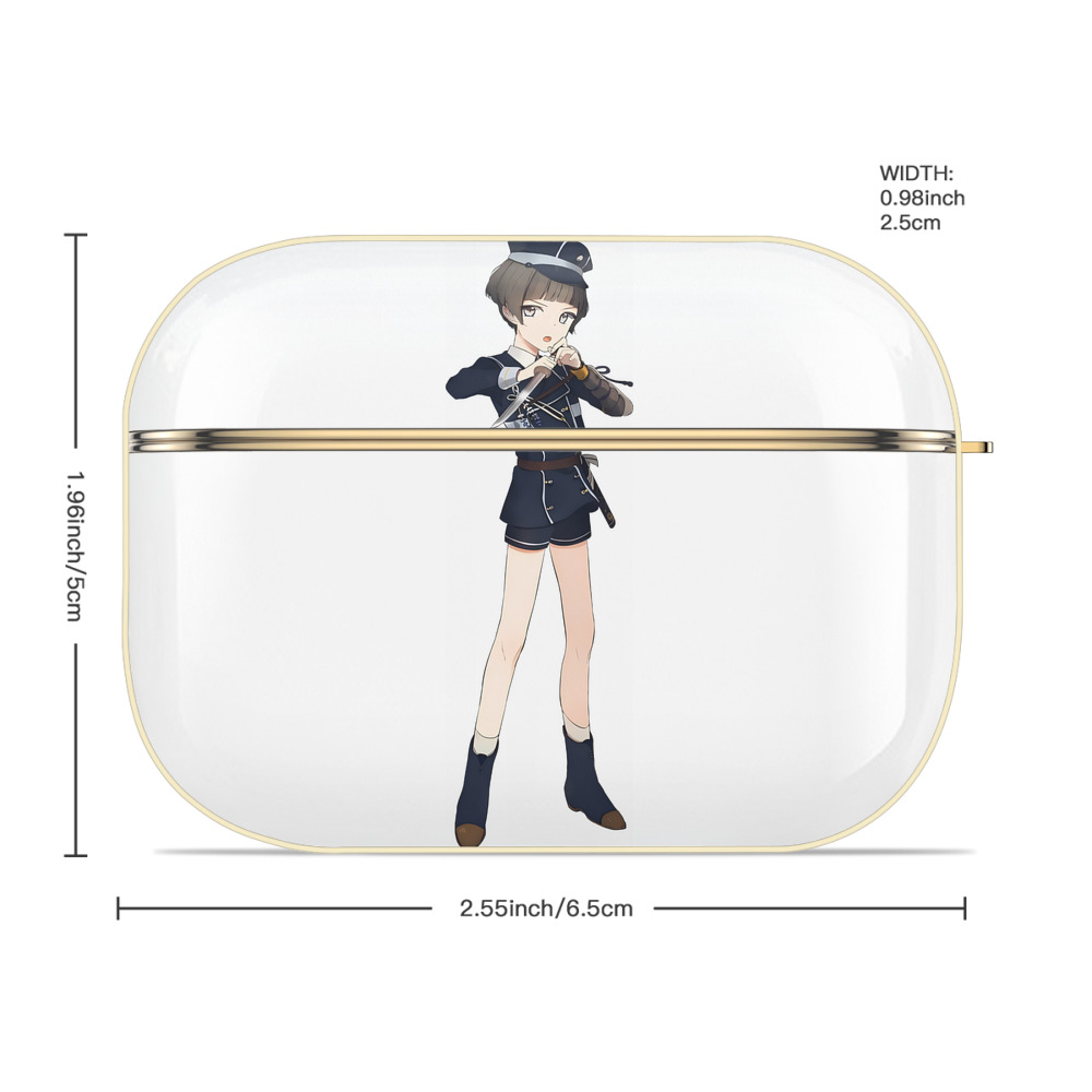 刀剣乱舞 Touken Ranbu 【AirPods Pro用】ハードシェル保護ケース｜耐衝撃・防指紋・カラビナ付き商品仕様