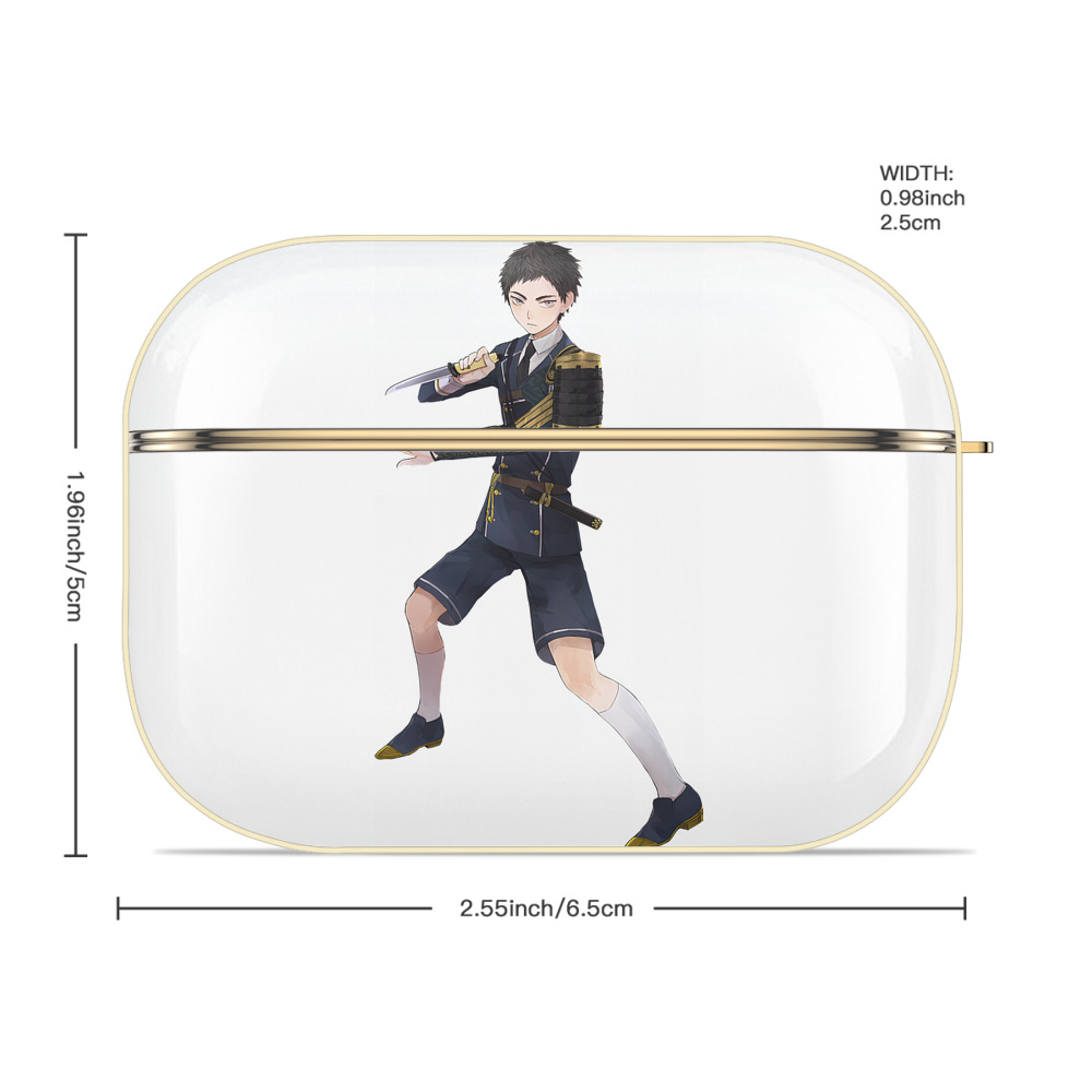 刀剣乱舞 Touken Ranbu 【AirPods Pro用】ハードシェル保護ケース｜耐衝撃・防指紋・カラビナ付き商品仕様