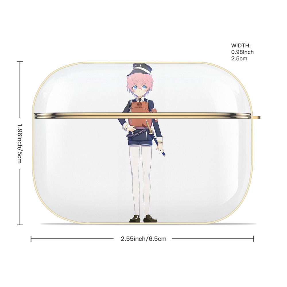 刀剣乱舞 Touken Ranbu 【AirPods Pro用】ハードシェル保護ケース｜耐衝撃・防指紋・カラビナ付き商品仕様