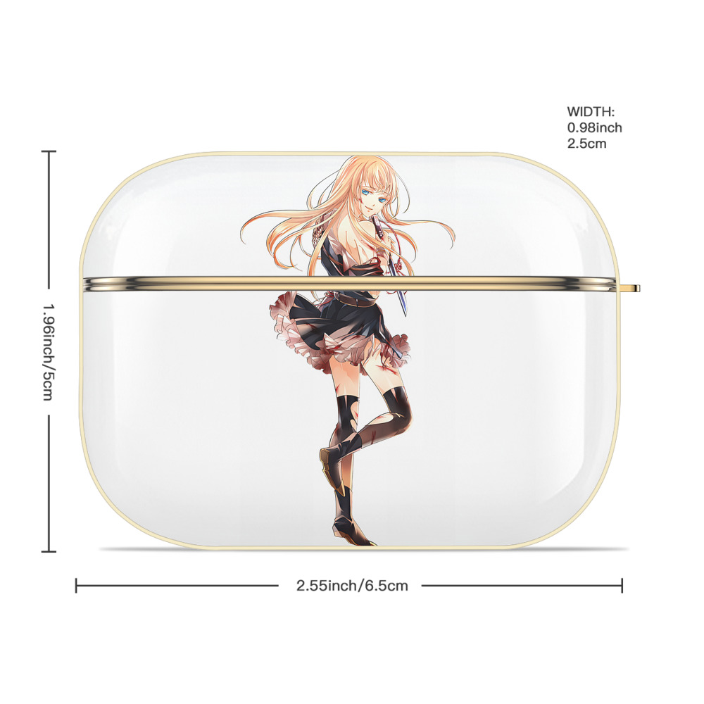 刀剣乱舞 Touken Ranbu 【AirPods Pro用】ハードシェル保護ケース｜耐衝撃・防指紋・カラビナ付き商品仕様