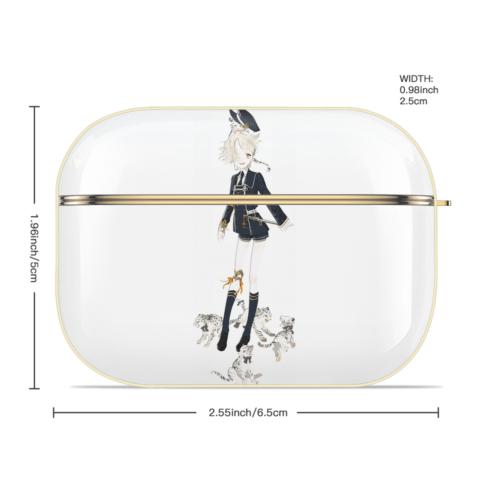 刀剣乱舞 Touken Ranbu 【AirPods Pro用】ハードシェル保護ケース｜耐衝撃・防指紋・カラビナ付き商品仕様