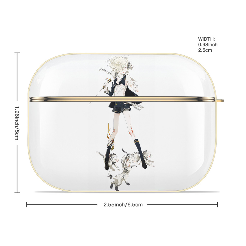 刀剣乱舞 Touken Ranbu 【AirPods Pro用】ハードシェル保護ケース｜耐衝撃・防指紋・カラビナ付き商品仕様