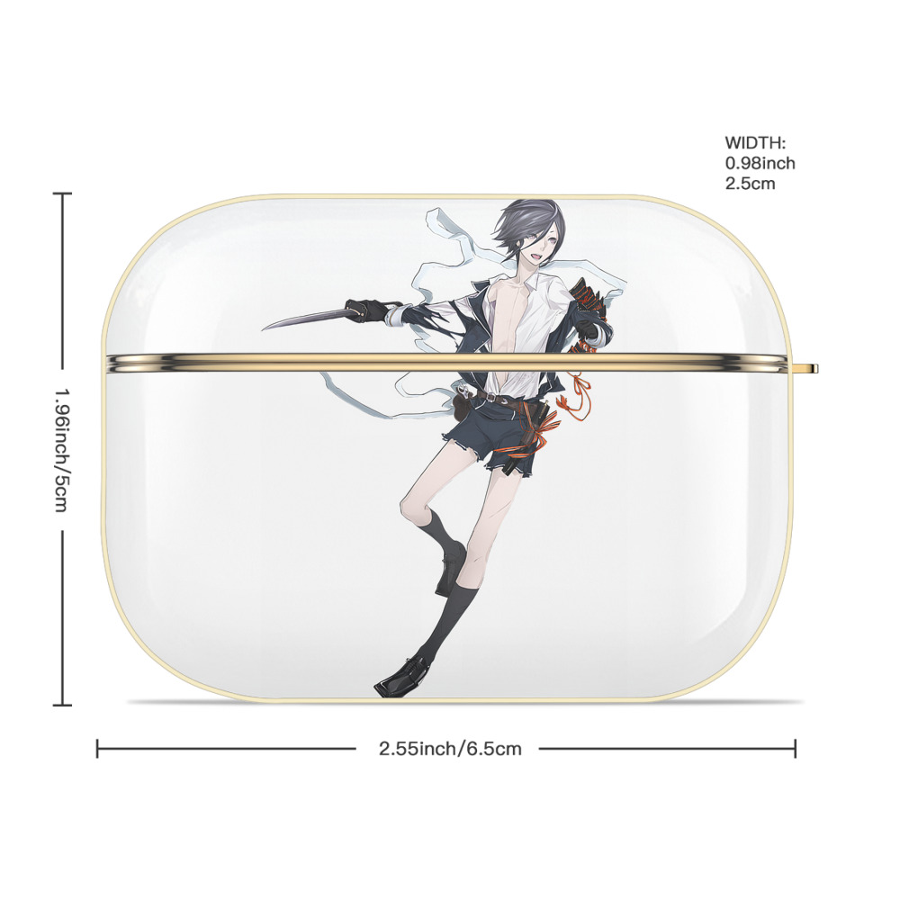 刀剣乱舞 Touken Ranbu 【AirPods Pro用】ハードシェル保護ケース｜耐衝撃・防指紋・カラビナ付き商品仕様