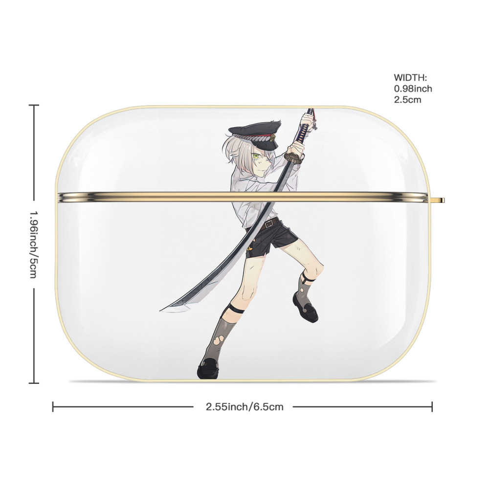 刀剣乱舞 Touken Ranbu 【AirPods Pro用】ハードシェル保護ケース｜耐衝撃・防指紋・カラビナ付き商品仕様