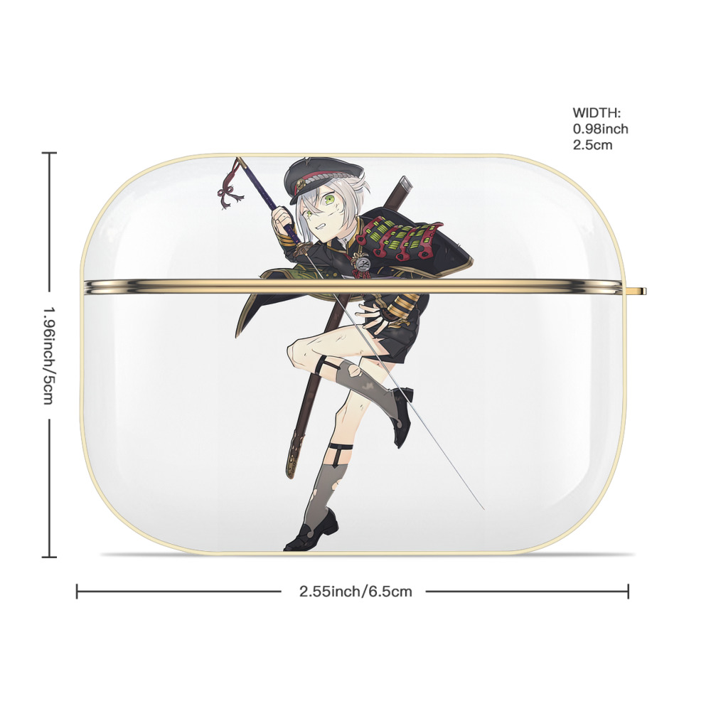 刀剣乱舞 Touken Ranbu 【AirPods Pro用】ハードシェル保護ケース｜耐衝撃・防指紋・カラビナ付き商品仕様