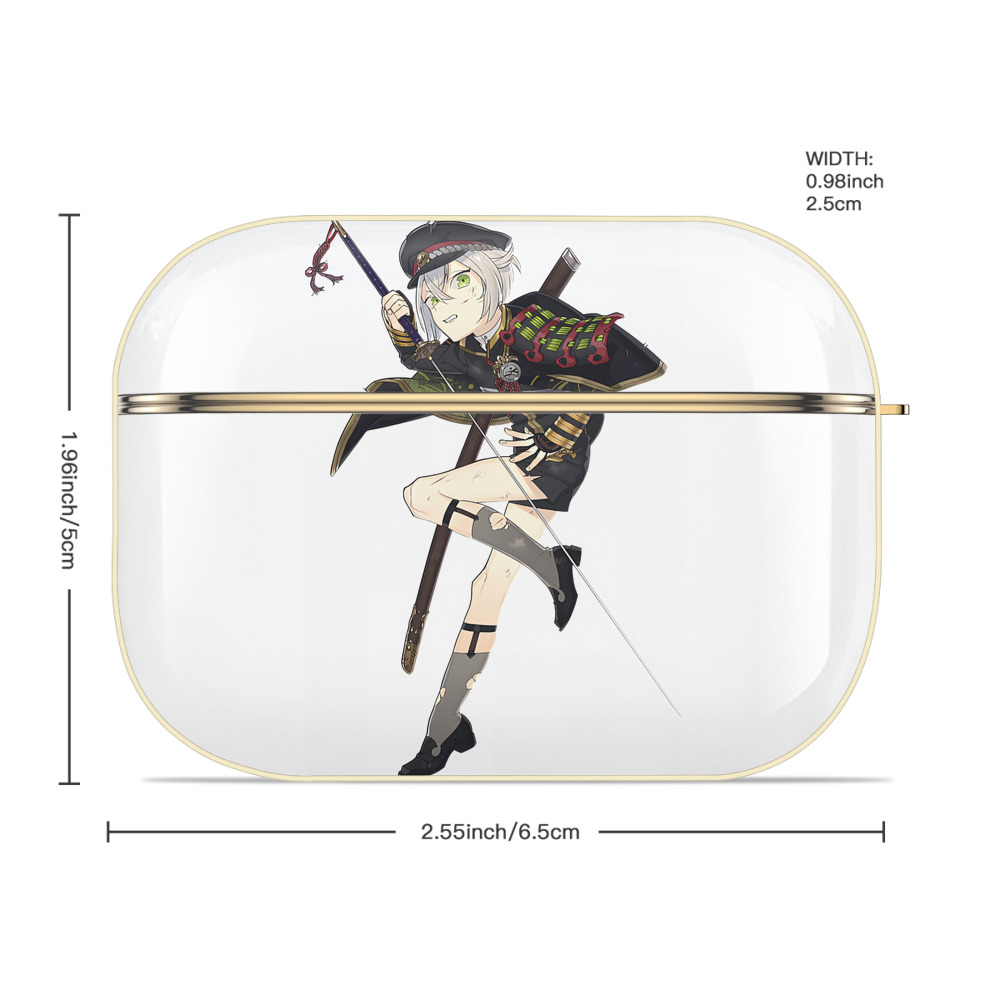 刀剣乱舞 Touken Ranbu 【AirPods Pro用】ハードシェル保護ケース｜耐衝撃・防指紋・カラビナ付き商品仕様