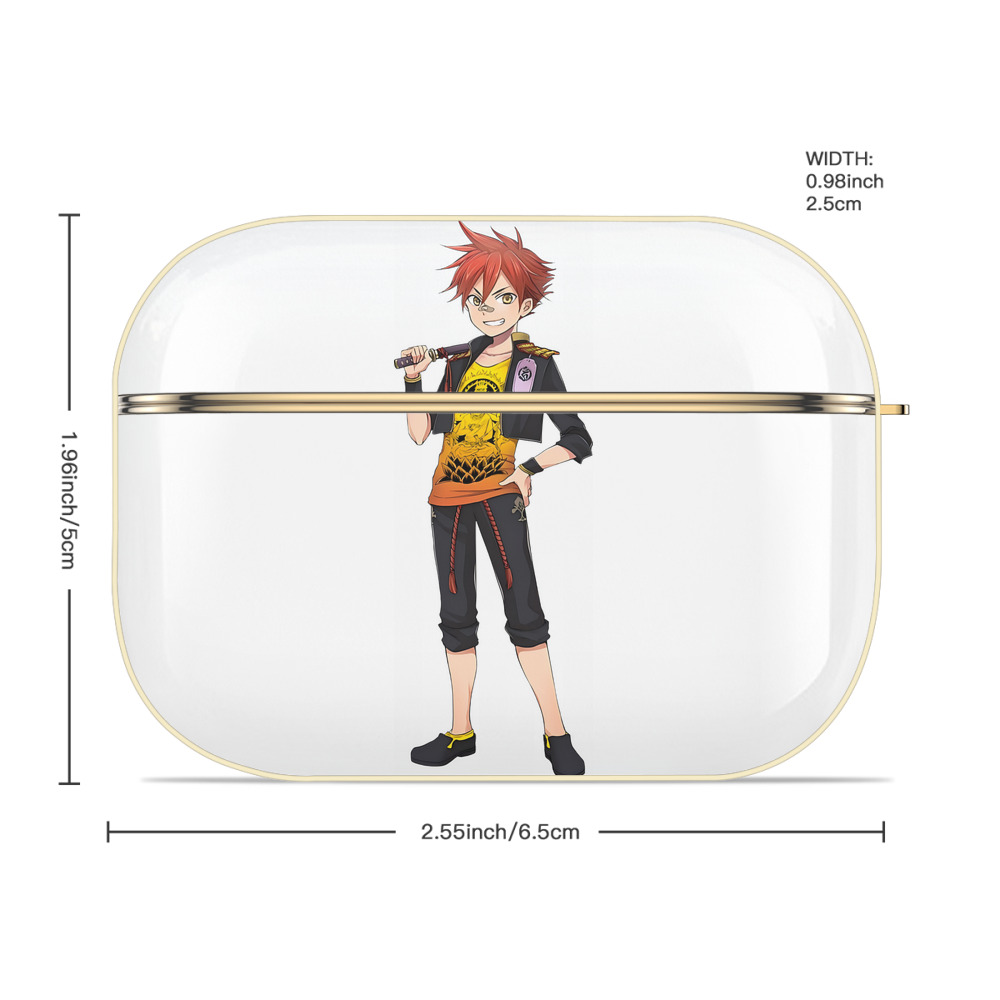 刀剣乱舞 Touken Ranbu 【AirPods Pro用】ハードシェル保護ケース｜耐衝撃・防指紋・カラビナ付き商品仕様