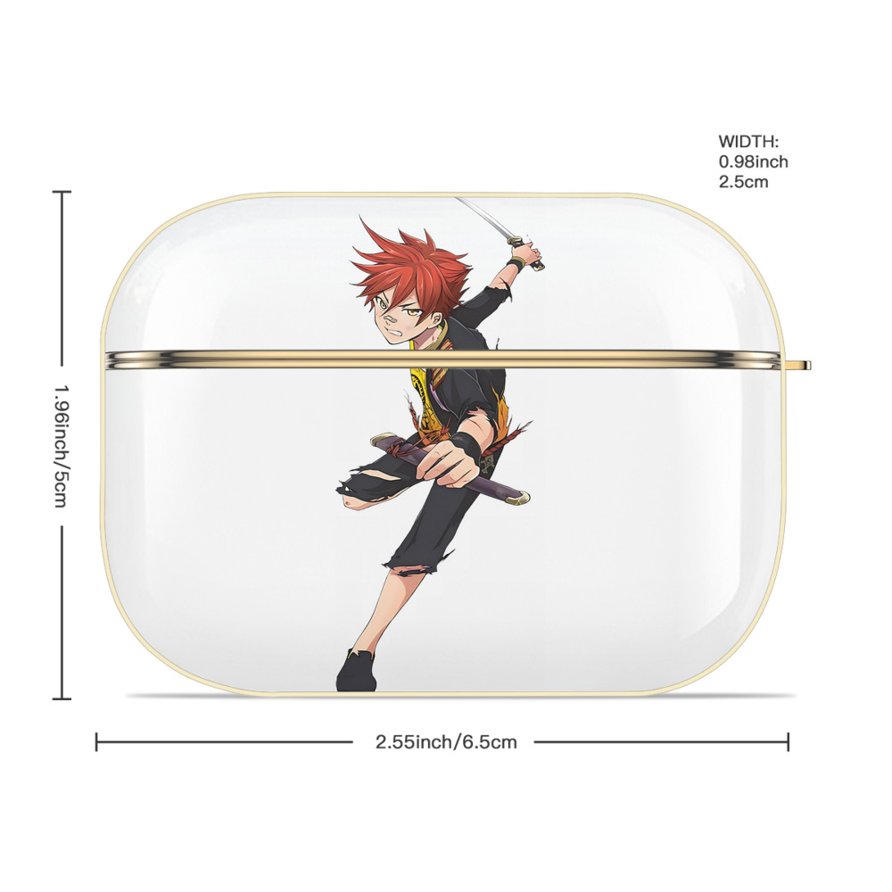 刀剣乱舞 Touken Ranbu 【AirPods Pro用】ハードシェル保護ケース｜耐衝撃・防指紋・カラビナ付き商品仕様