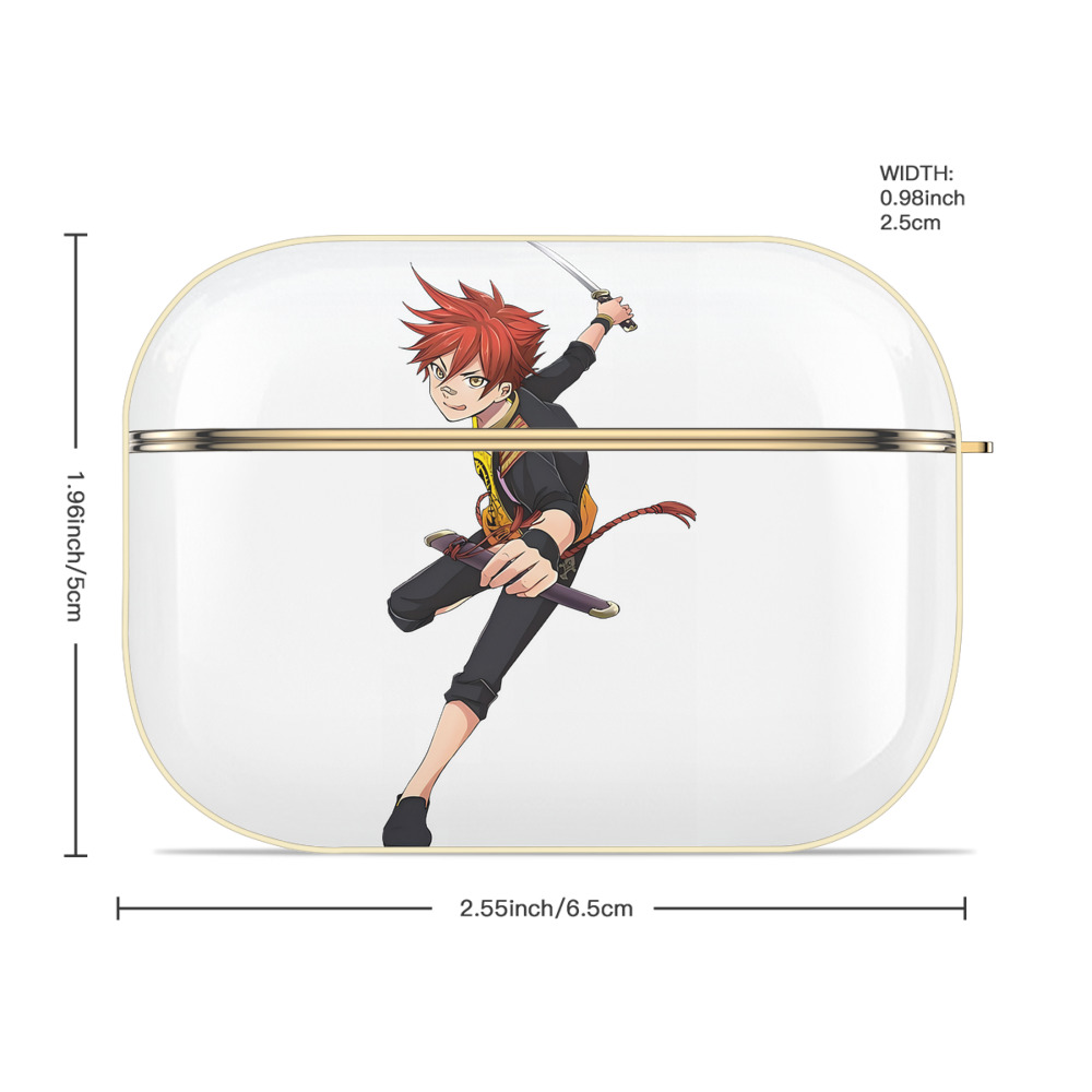 刀剣乱舞 Touken Ranbu 【AirPods Pro用】ハードシェル保護ケース｜耐衝撃・防指紋・カラビナ付き商品仕様