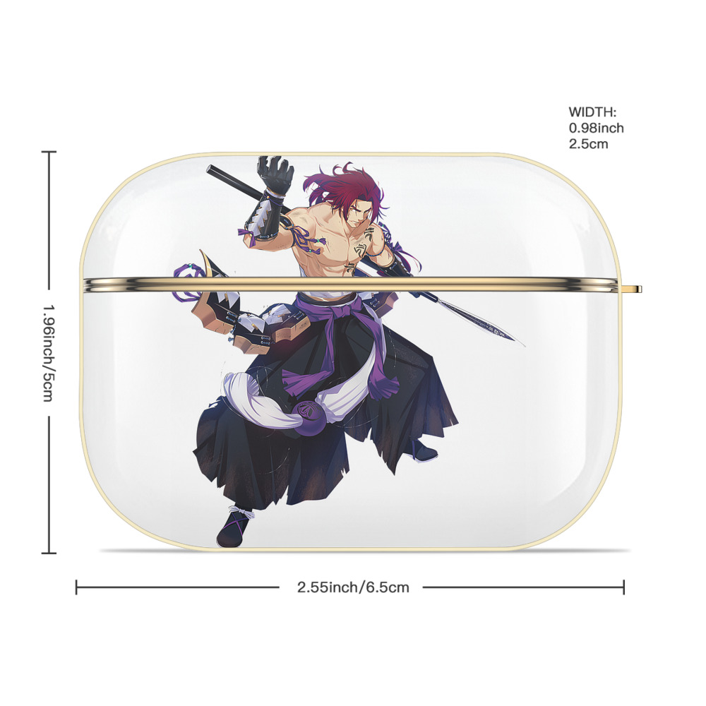 刀剣乱舞 Touken Ranbu 【AirPods Pro用】ハードシェル保護ケース｜耐衝撃・防指紋・カラビナ付き商品仕様