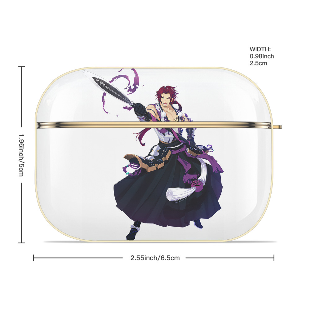 刀剣乱舞 Touken Ranbu 【AirPods Pro用】ハードシェル保護ケース｜耐衝撃・防指紋・カラビナ付き商品仕様