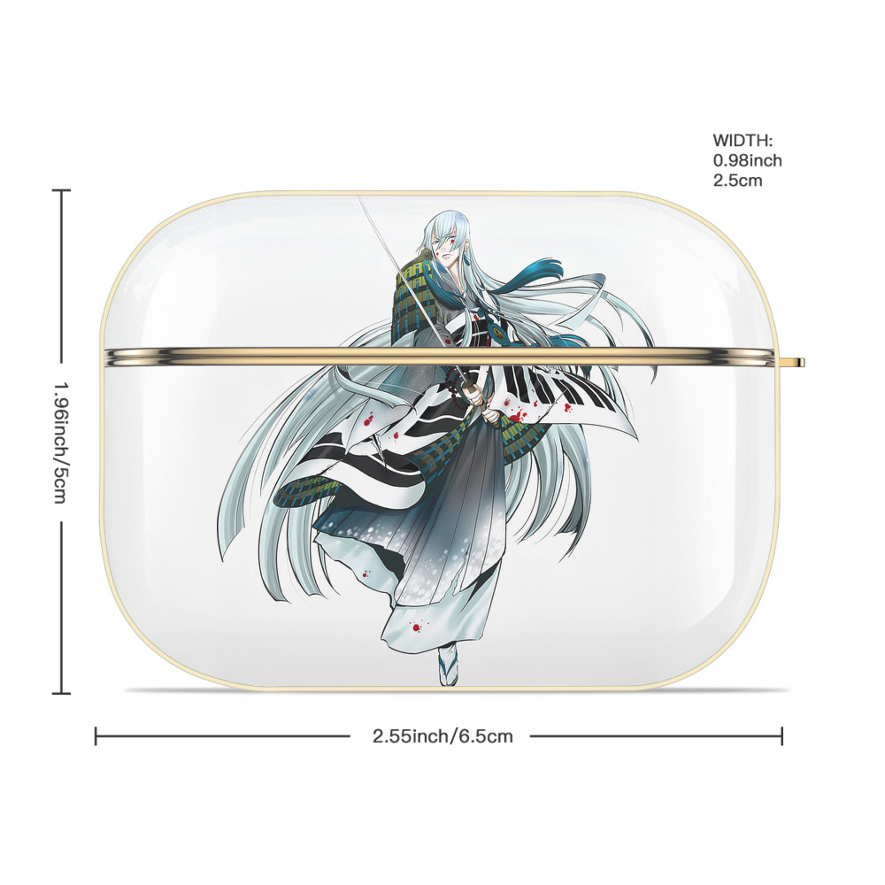 刀剣乱舞 Touken Ranbu 【AirPods Pro用】ハードシェル保護ケース｜耐衝撃・防指紋・カラビナ付き商品仕様