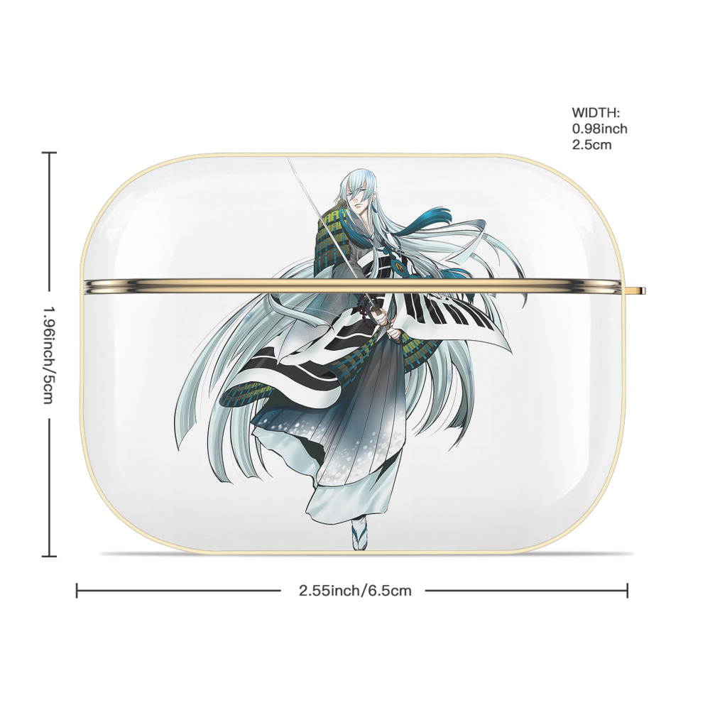 刀剣乱舞 Touken Ranbu 【AirPods Pro用】ハードシェル保護ケース｜耐衝撃・防指紋・カラビナ付き商品仕様