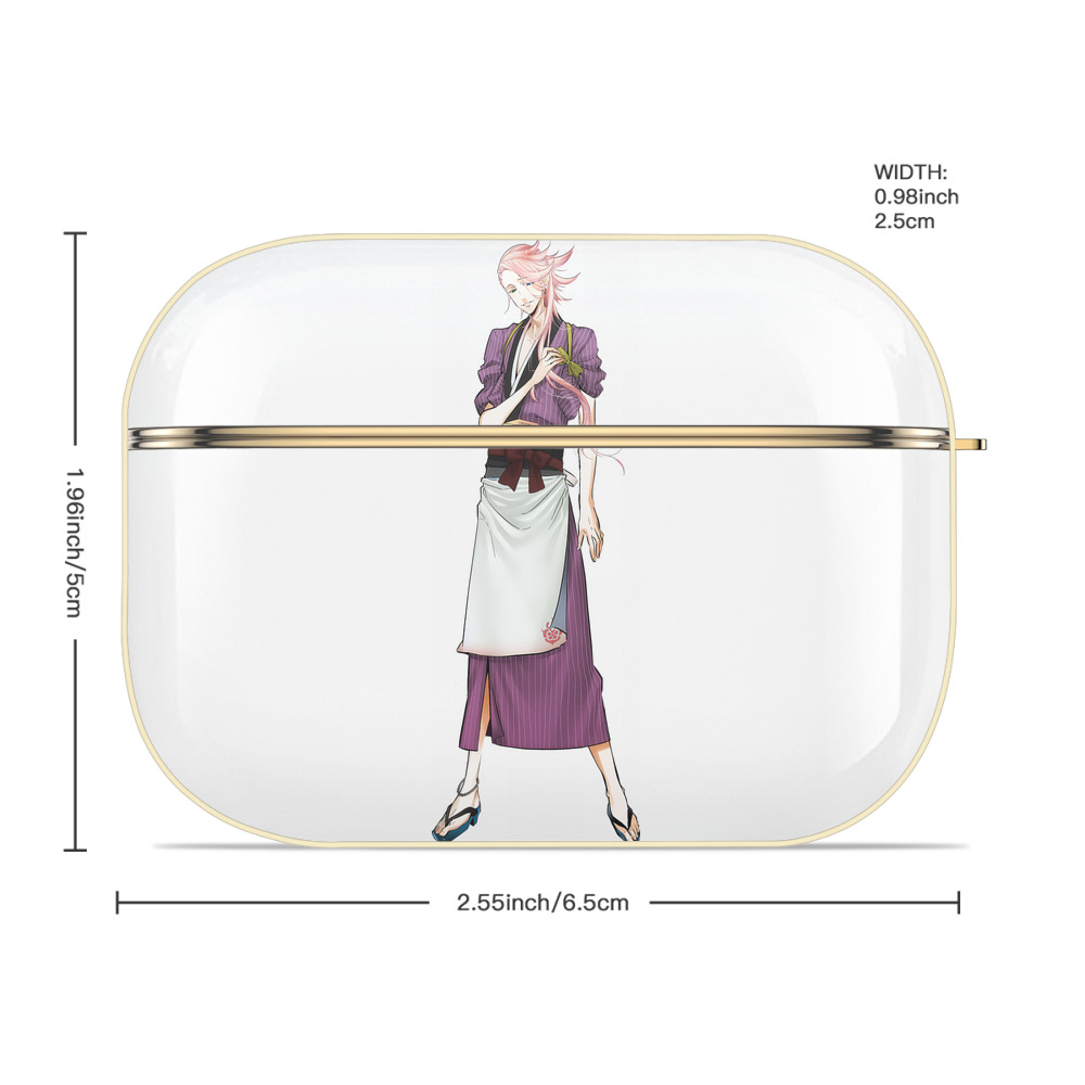 刀剣乱舞 Touken Ranbu 【AirPods Pro用】ハードシェル保護ケース｜耐衝撃・防指紋・カラビナ付き商品仕様