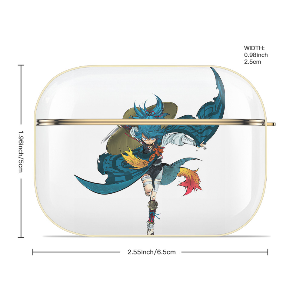刀剣乱舞 Touken Ranbu 【AirPods Pro用】ハードシェル保護ケース｜耐衝撃・防指紋・カラビナ付き商品仕様