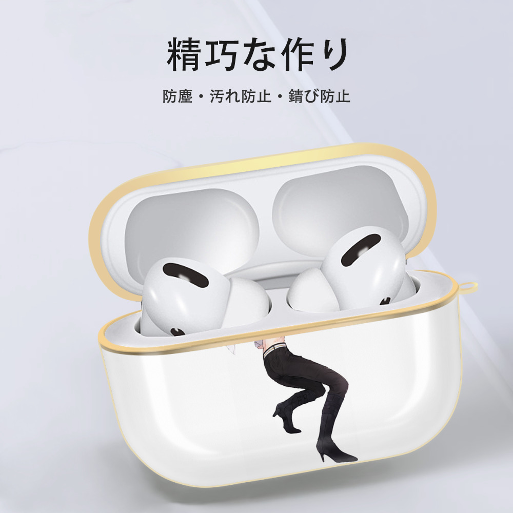 刀剣乱舞 Touken Ranbu 【AirPods Pro用】ハードシェル保護ケース｜耐衝撃・防指紋・カラビナ付き商品仕様