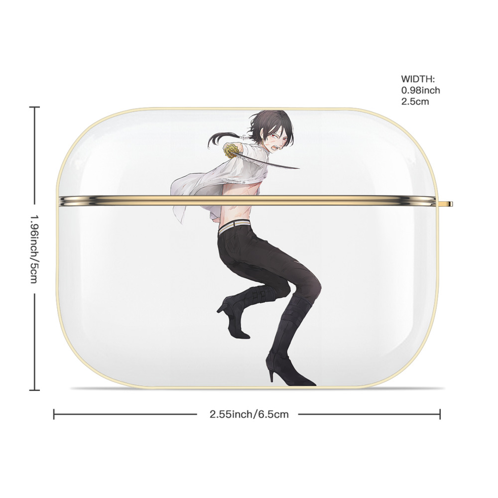 刀剣乱舞 Touken Ranbu 【AirPods Pro用】ハードシェル保護ケース｜耐衝撃・防指紋・カラビナ付き商品仕様