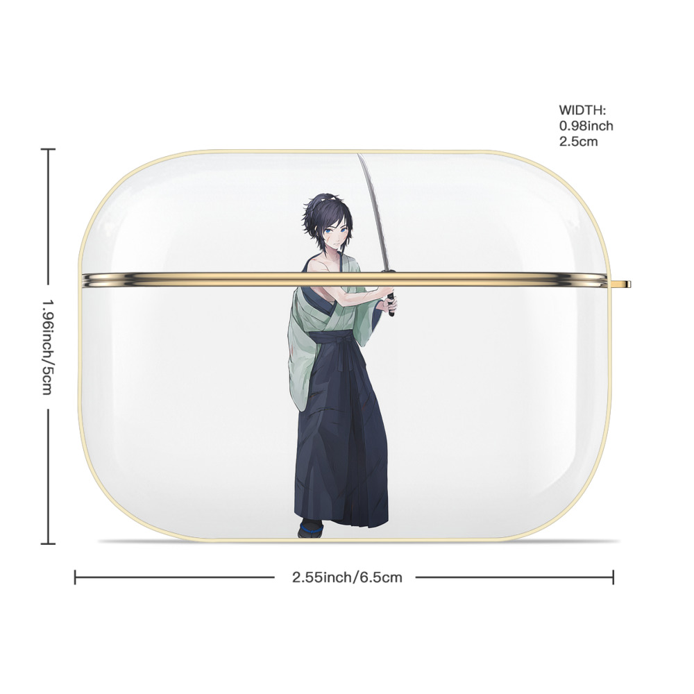 刀剣乱舞 Touken Ranbu 【AirPods Pro用】ハードシェル保護ケース｜耐衝撃・防指紋・カラビナ付き商品仕様