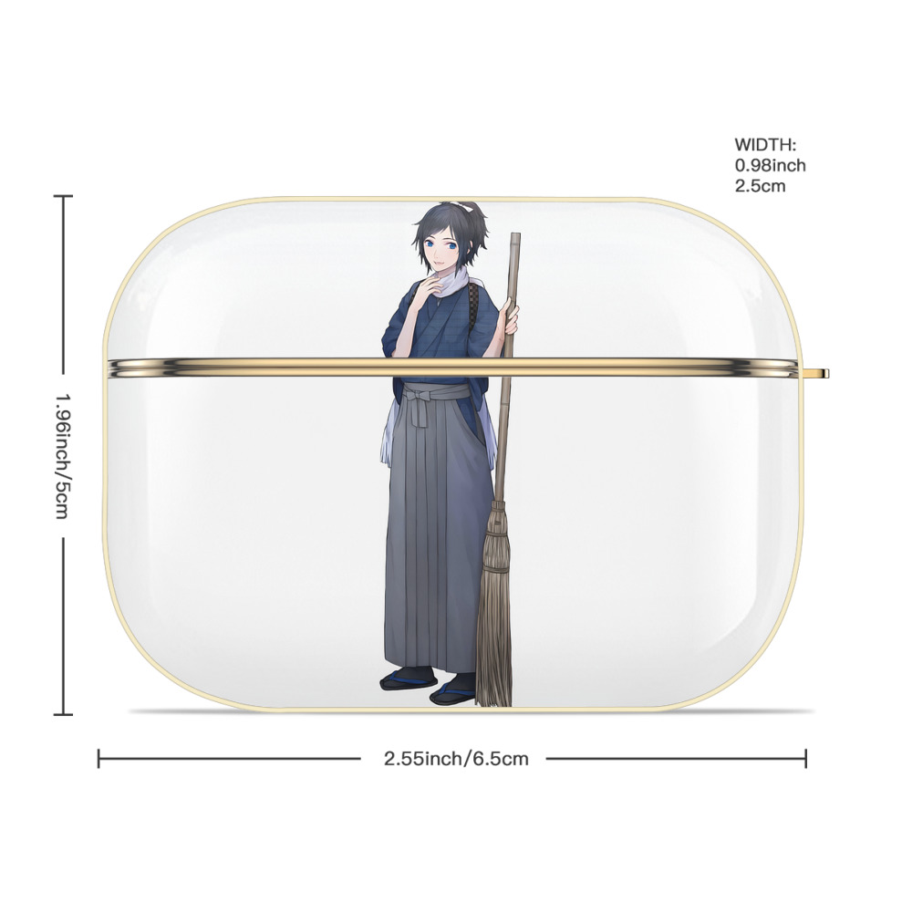 刀剣乱舞 Touken Ranbu 【AirPods Pro用】ハードシェル保護ケース｜耐衝撃・防指紋・カラビナ付き商品仕様
