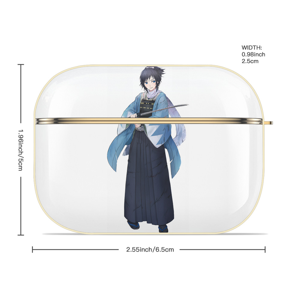 刀剣乱舞 Touken Ranbu 【AirPods Pro用】ハードシェル保護ケース｜耐衝撃・防指紋・カラビナ付き商品仕様