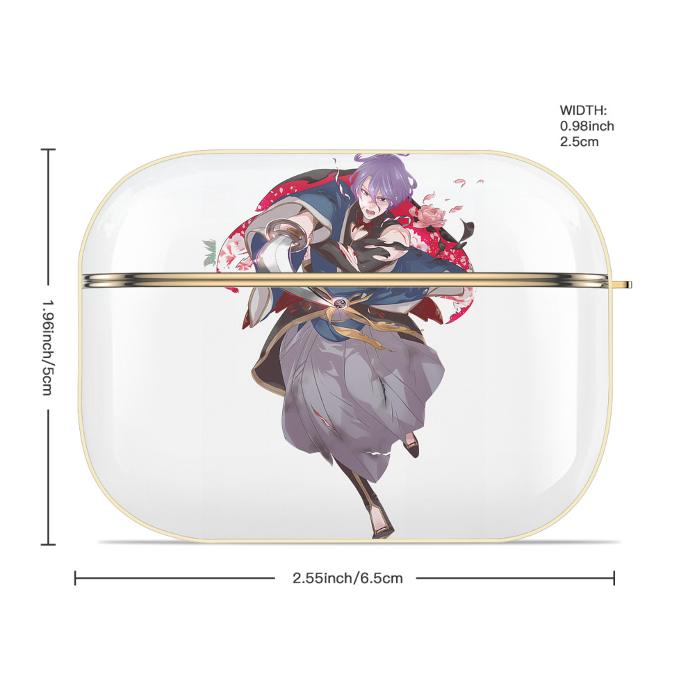 刀剣乱舞 Touken Ranbu 【AirPods Pro用】ハードシェル保護ケース｜耐衝撃・防指紋・カラビナ付き商品仕様