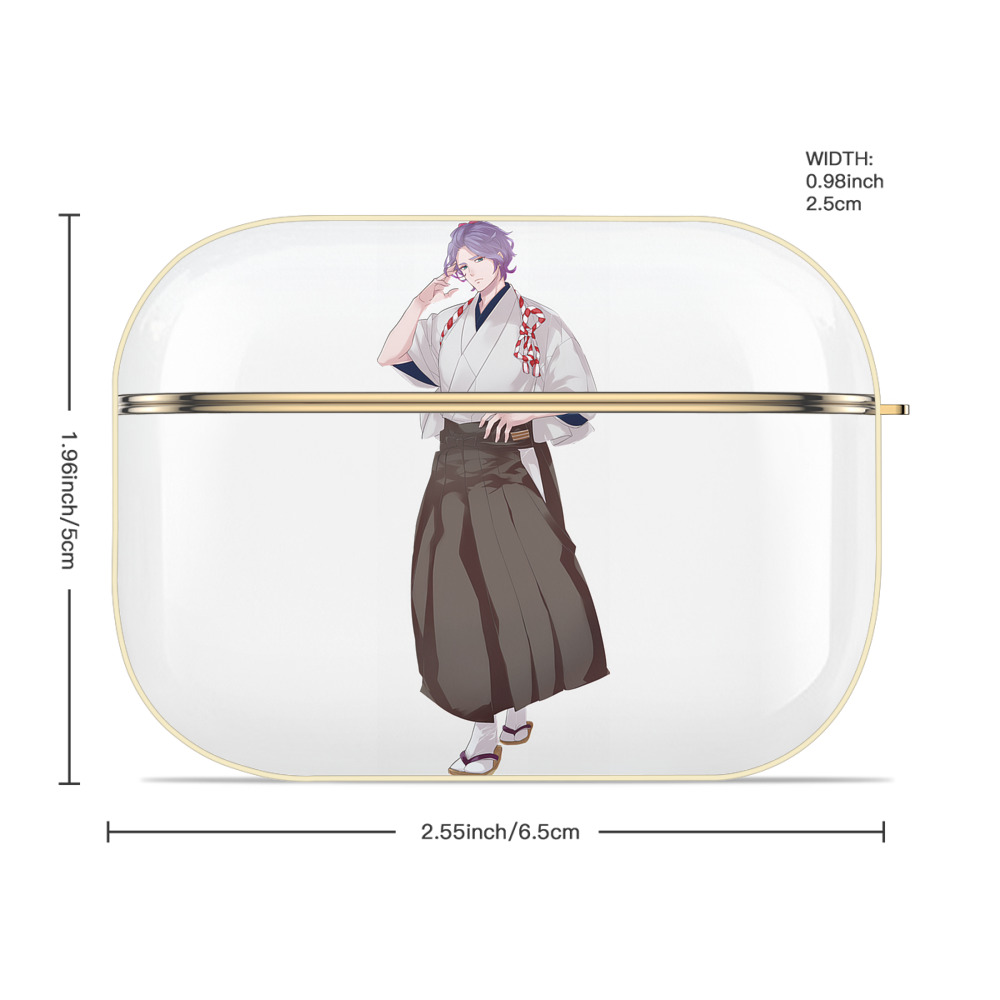 刀剣乱舞 Touken Ranbu 【AirPods Pro用】ハードシェル保護ケース｜耐衝撃・防指紋・カラビナ付き商品仕様