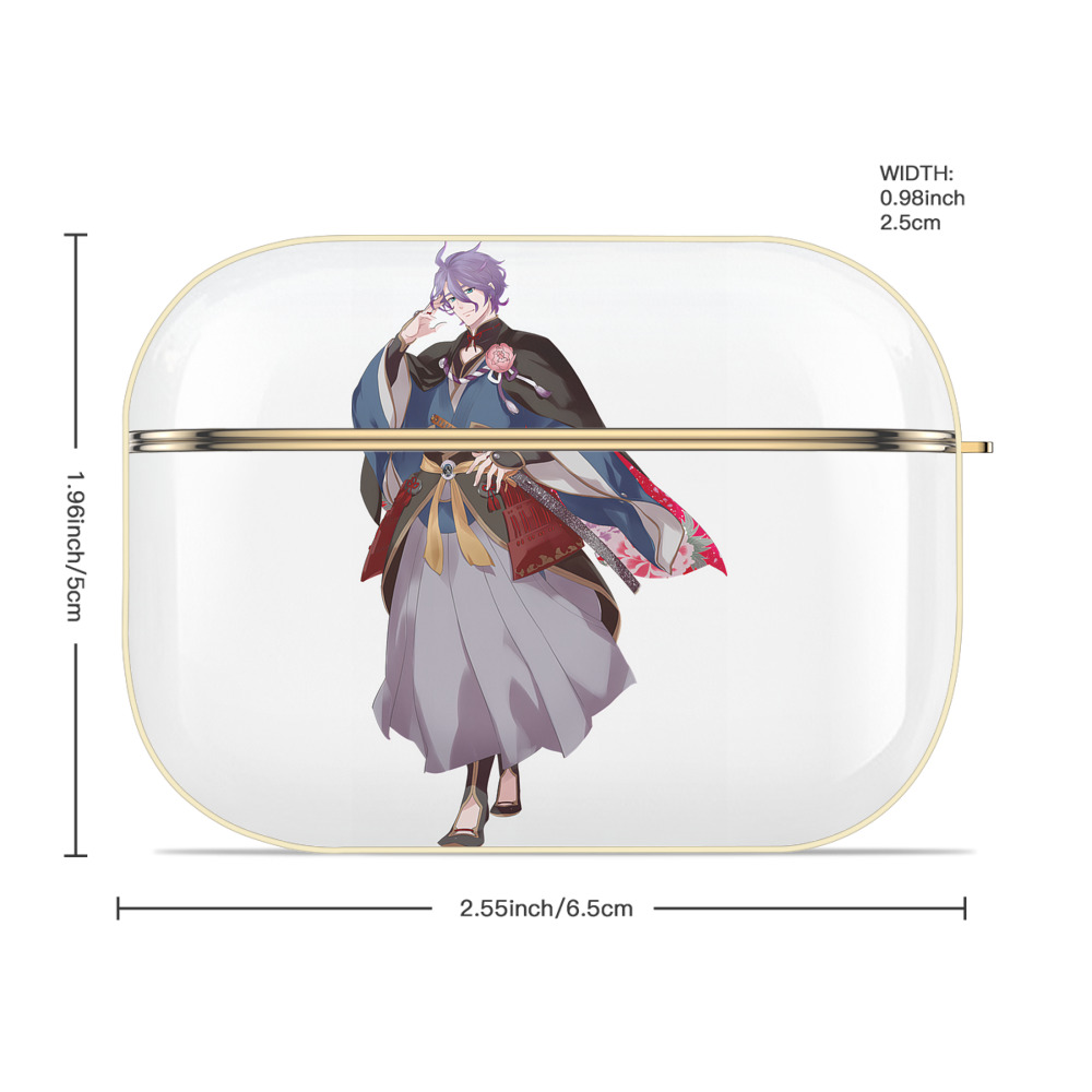 刀剣乱舞 Touken Ranbu 【AirPods Pro用】ハードシェル保護ケース｜耐衝撃・防指紋・カラビナ付き商品仕様