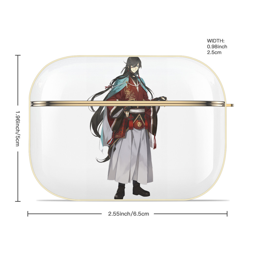 刀剣乱舞 Touken Ranbu 【AirPods Pro用】ハードシェル保護ケース｜耐衝撃・防指紋・カラビナ付き商品仕様