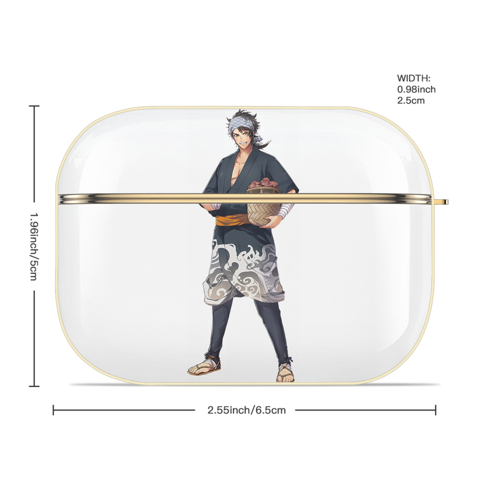 刀剣乱舞 Touken Ranbu 【AirPods Pro用】ハードシェル保護ケース｜耐衝撃・防指紋・カラビナ付き商品仕様
