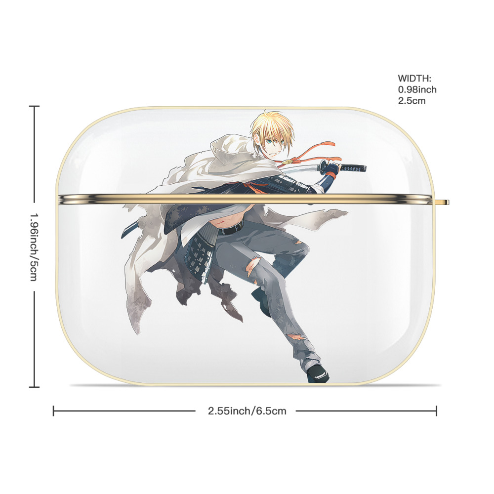 刀剣乱舞 Touken Ranbu 【AirPods Pro用】ハードシェル保護ケース｜耐衝撃・防指紋・カラビナ付き商品仕様