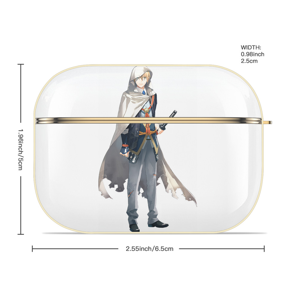 刀剣乱舞 Touken Ranbu 【AirPods Pro用】ハードシェル保護ケース｜耐衝撃・防指紋・カラビナ付き商品仕様