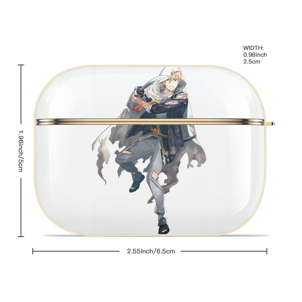 刀剣乱舞 Touken Ranbu 【AirPods Pro用】ハードシェル保護ケース｜耐衝撃・防指紋・カラビナ付き商品仕様