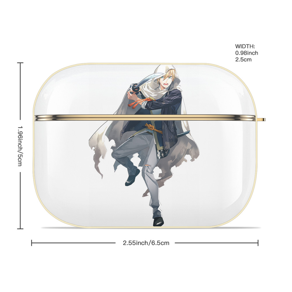 刀剣乱舞 Touken Ranbu 【AirPods Pro用】ハードシェル保護ケース｜耐衝撃・防指紋・カラビナ付き商品仕様