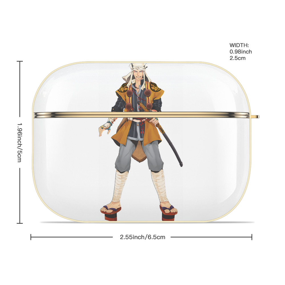 刀剣乱舞 Touken Ranbu 【AirPods Pro用】ハードシェル保護ケース｜耐衝撃・防指紋・カラビナ付き商品仕様