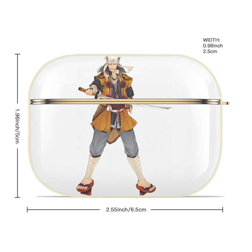 刀剣乱舞 Touken Ranbu 【AirPods Pro用】ハードシェル保護ケース｜耐衝撃・防指紋・カラビナ付き商品仕様