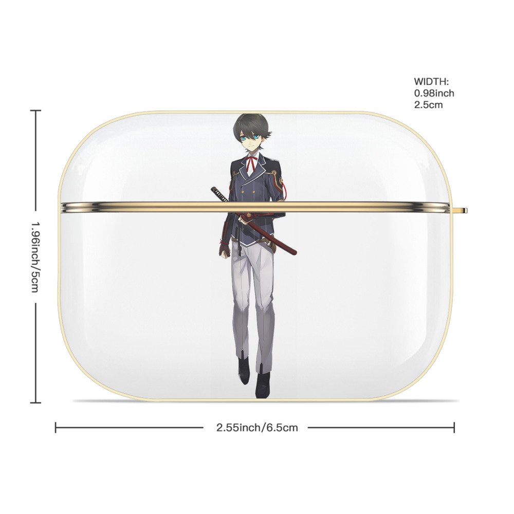 刀剣乱舞 Touken Ranbu 【AirPods Pro用】ハードシェル保護ケース｜耐衝撃・防指紋・カラビナ付き商品仕様