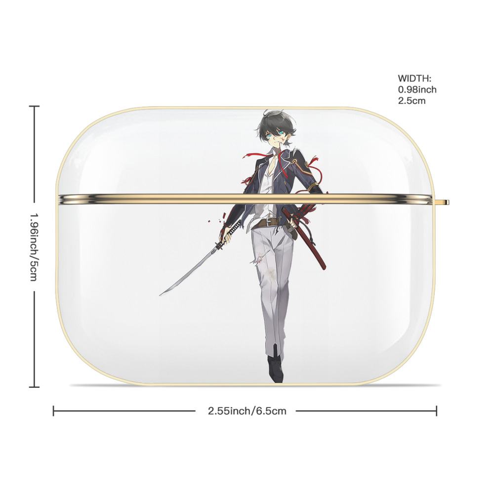 刀剣乱舞 Touken Ranbu 【AirPods Pro用】ハードシェル保護ケース｜耐衝撃・防指紋・カラビナ付き商品仕様