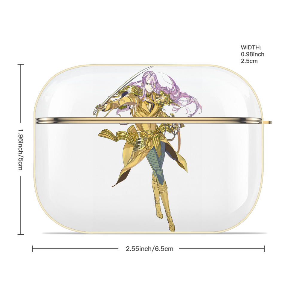 刀剣乱舞 Touken Ranbu 【AirPods Pro用】ハードシェル保護ケース｜耐衝撃・防指紋・カラビナ付き商品仕様