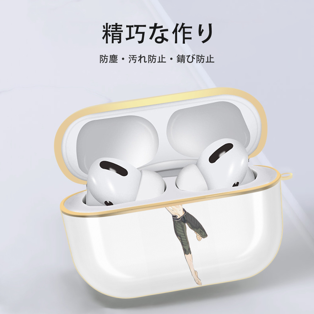 刀剣乱舞 Touken Ranbu 【AirPods Pro用】ハードシェル保護ケース｜耐衝撃・防指紋・カラビナ付き商品仕様