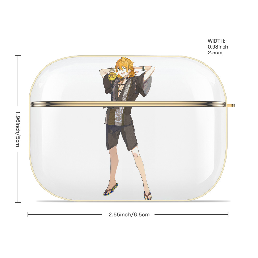 刀剣乱舞 Touken Ranbu 【AirPods Pro用】ハードシェル保護ケース｜耐衝撃・防指紋・カラビナ付き商品仕様
