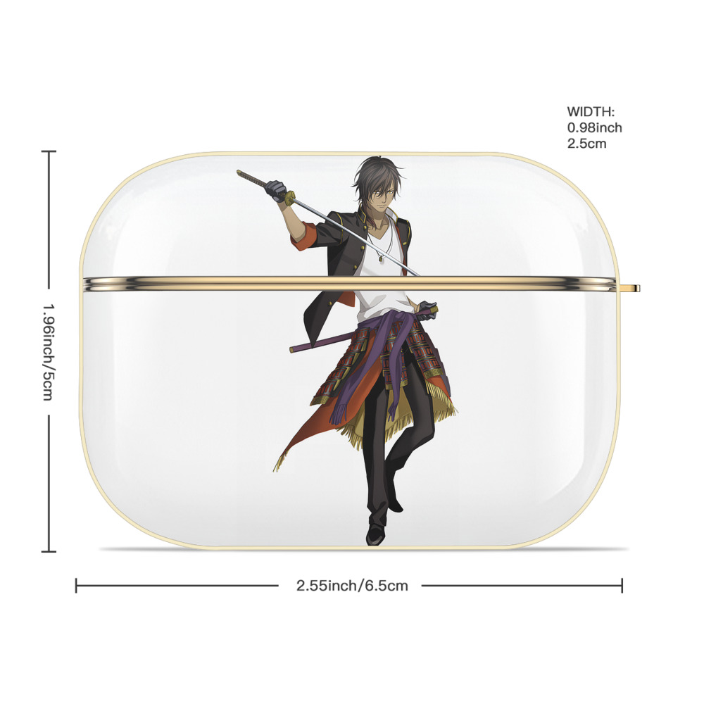 刀剣乱舞 Touken Ranbu 【AirPods Pro用】ハードシェル保護ケース｜耐衝撃・防指紋・カラビナ付き商品仕様