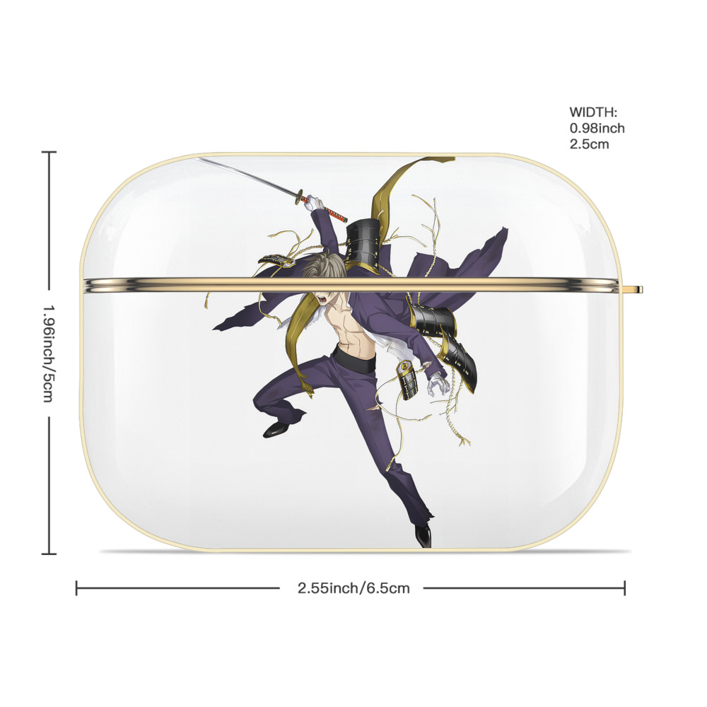 刀剣乱舞 Touken Ranbu 【AirPods Pro用】ハードシェル保護ケース｜耐衝撃・防指紋・カラビナ付き商品仕様