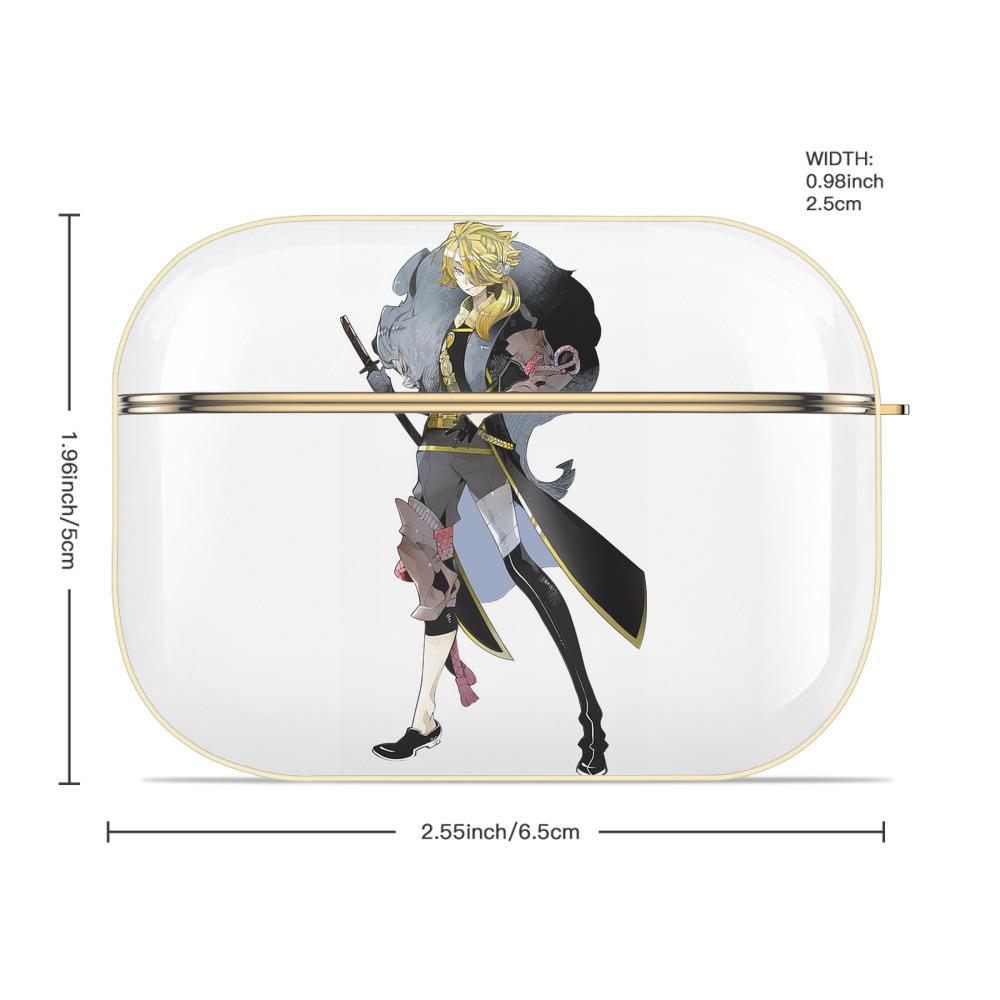 刀剣乱舞 Touken Ranbu 【AirPods Pro用】ハードシェル保護ケース｜耐衝撃・防指紋・カラビナ付き商品仕様