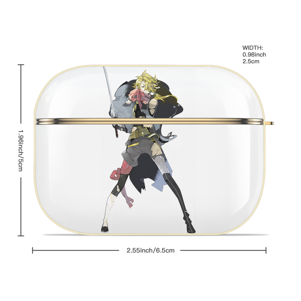 刀剣乱舞 Touken Ranbu 【AirPods Pro用】ハードシェル保護ケース｜耐衝撃・防指紋・カラビナ付き商品仕様