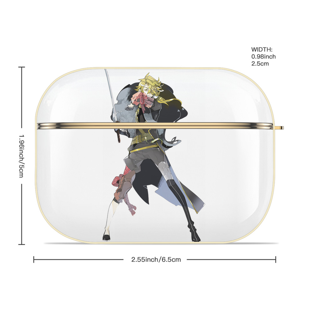 刀剣乱舞 Touken Ranbu 【AirPods Pro用】ハードシェル保護ケース｜耐衝撃・防指紋・カラビナ付き商品仕様