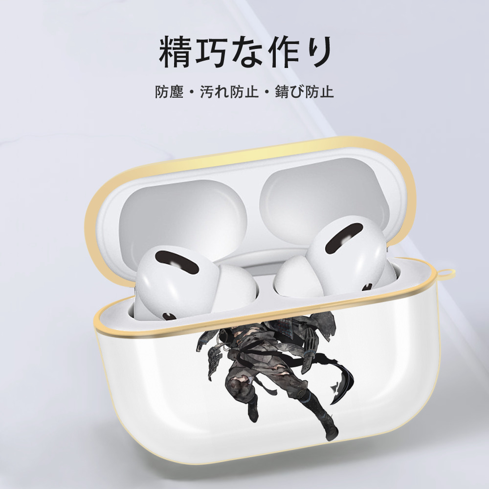刀剣乱舞 Touken Ranbu 【AirPods Pro用】ハードシェル保護ケース｜耐衝撃・防指紋・カラビナ付き商品仕様