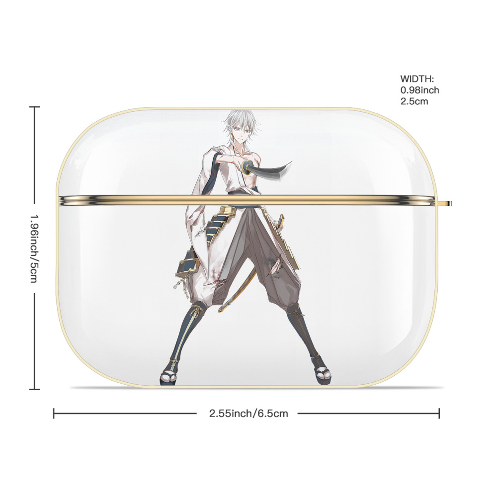 刀剣乱舞 Touken Ranbu 【AirPods Pro用】ハードシェル保護ケース｜耐衝撃・防指紋・カラビナ付き商品仕様