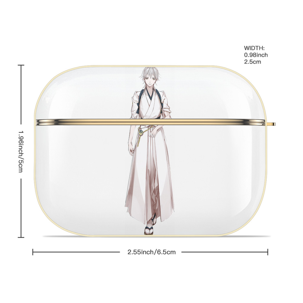 刀剣乱舞 Touken Ranbu 【AirPods Pro用】ハードシェル保護ケース｜耐衝撃・防指紋・カラビナ付き商品仕様